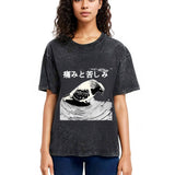 Tokyosol Anguish Pigeon Japanese Washed T Shirt