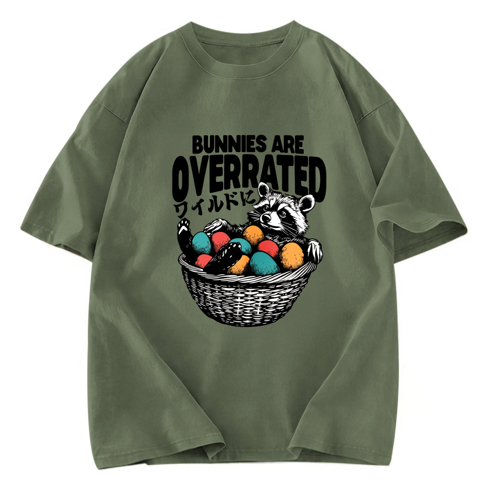 Tokyosol Bunnies Are Overrated Washed T Shirt