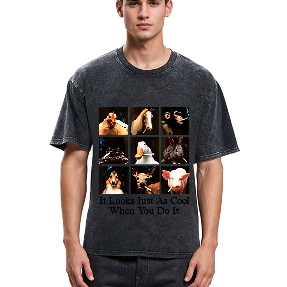 Tokyosol It Looks Just As Cool When You Do It Washed T Shirt