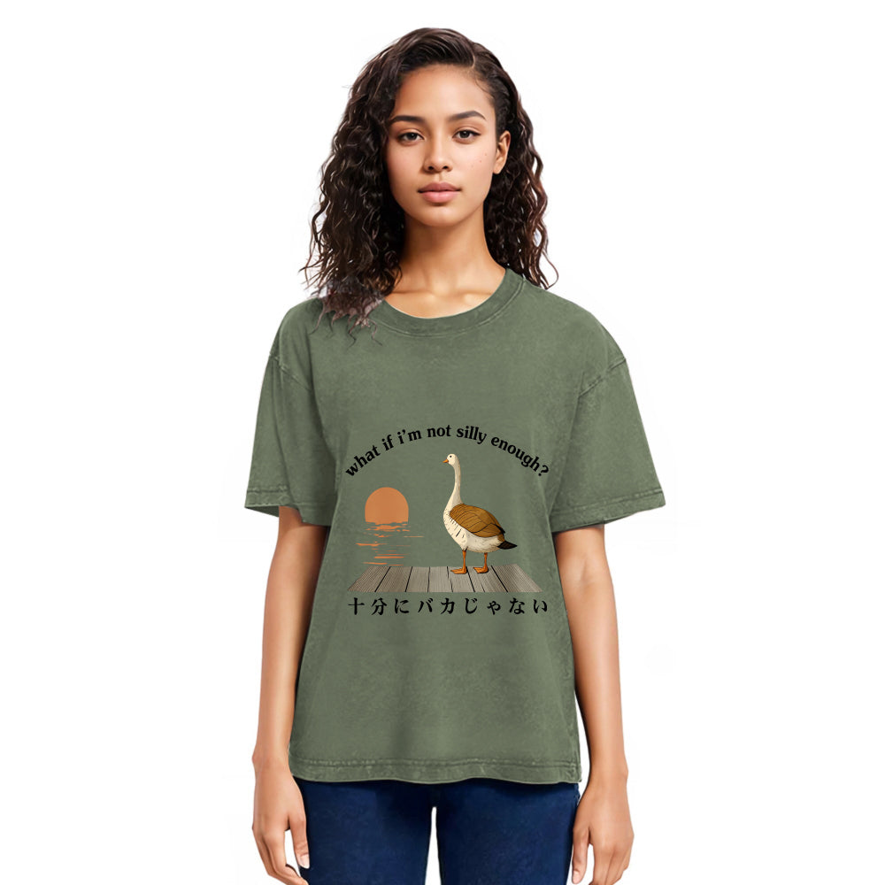 Tokyosol What If I-M Not Silly Enough Classic T Shirt