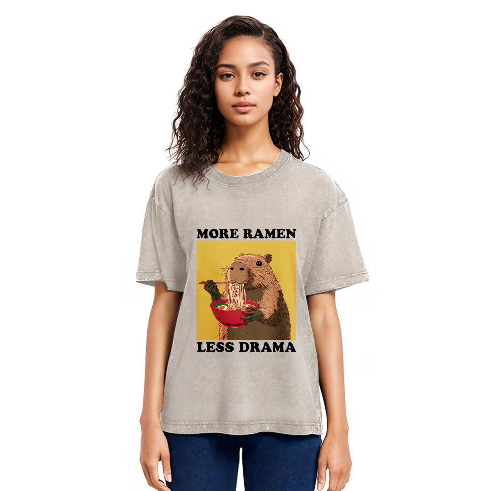 Tokyosol Noodles Over Drama Washed T-Shirt