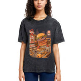 Tokyosol The Great Burger Kaiju Japanese Washed T Shirt