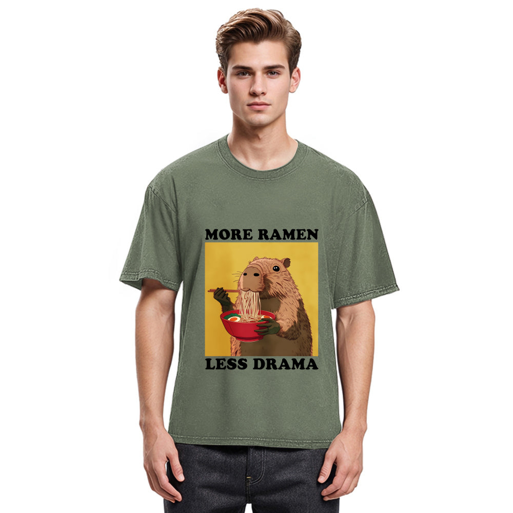 Tokyosol Noodles Over Drama Washed T-Shirt