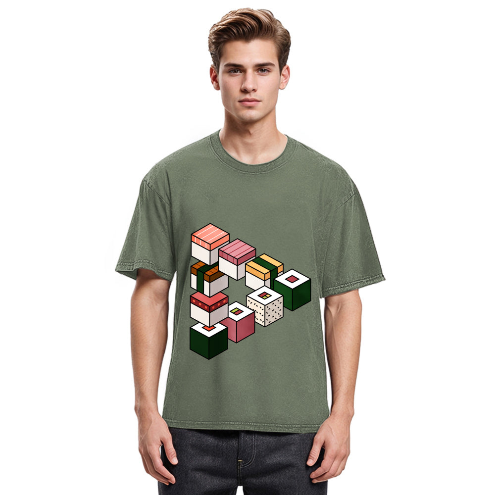 Tokyosol Infinite Loop Sushi Classic T Shirt