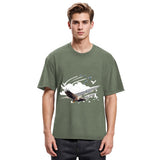 Tokyosol Eagle And Drone Washed T Shirt