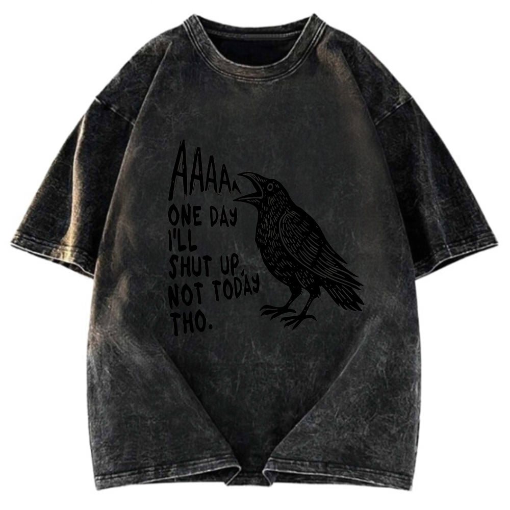 Tokyosol Funny Crow Japan Washed T Shirt