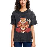 Tokyosol Ramen Lover Tiger Washed T Shirt