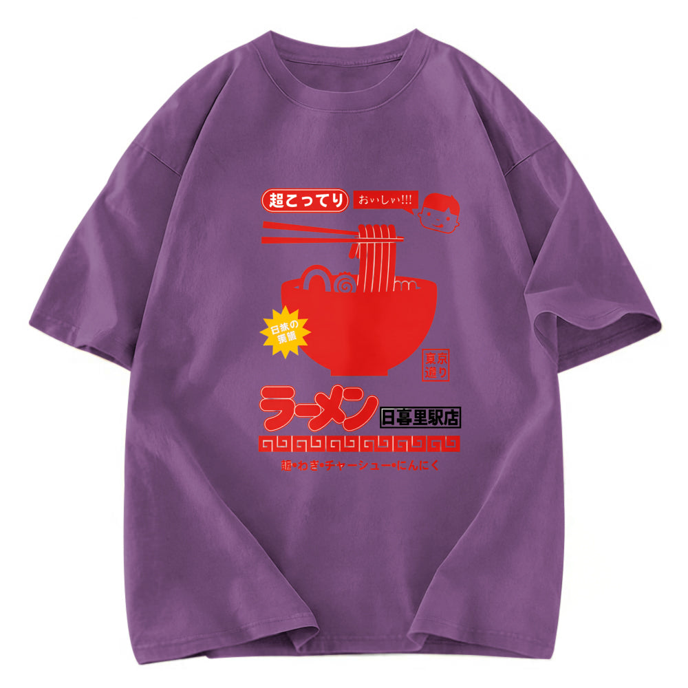 Tokyosol Nippori Station Ramen Washed T Shirt