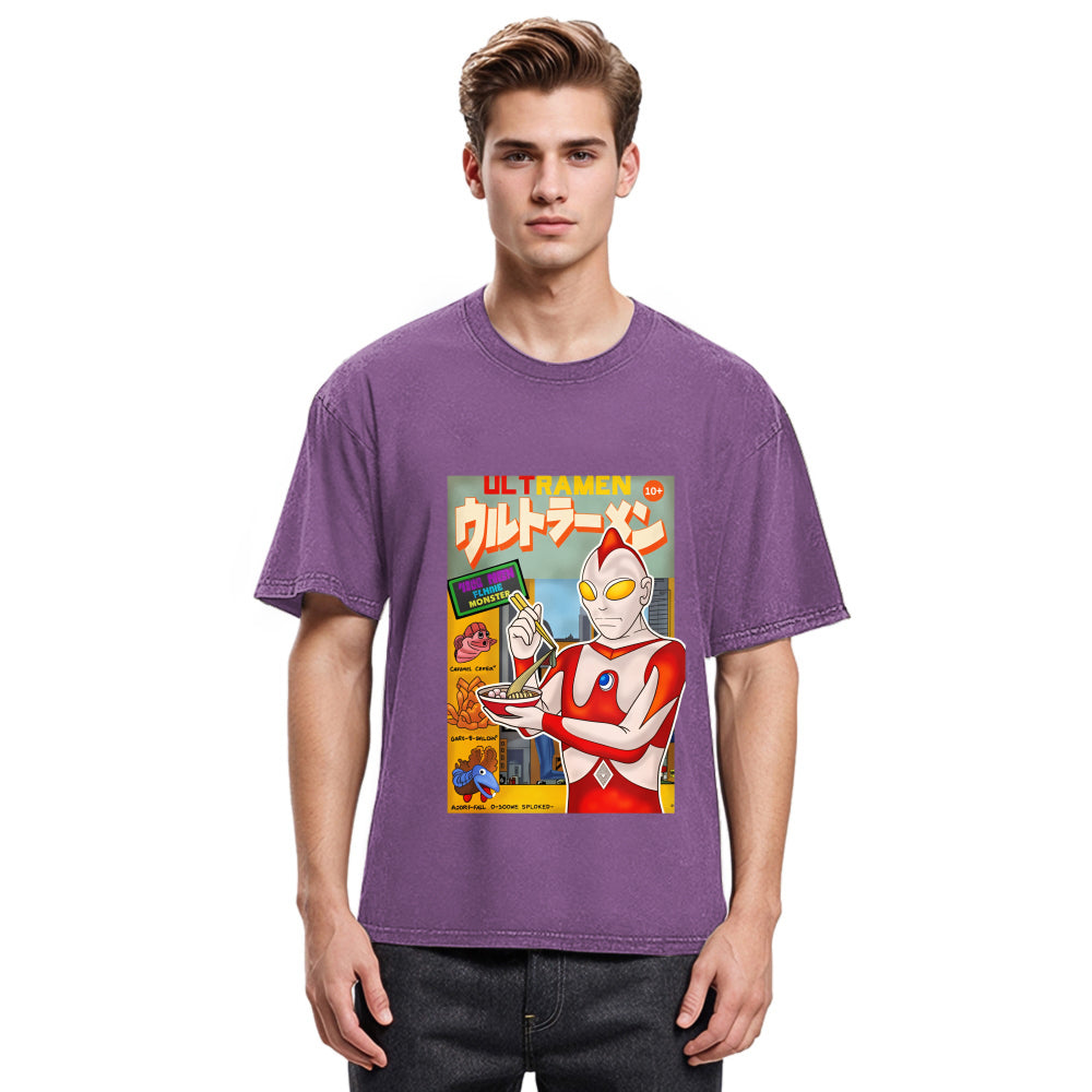 Tokyosol Ultraramen Eating Ramen Japanese Washed T Shirt