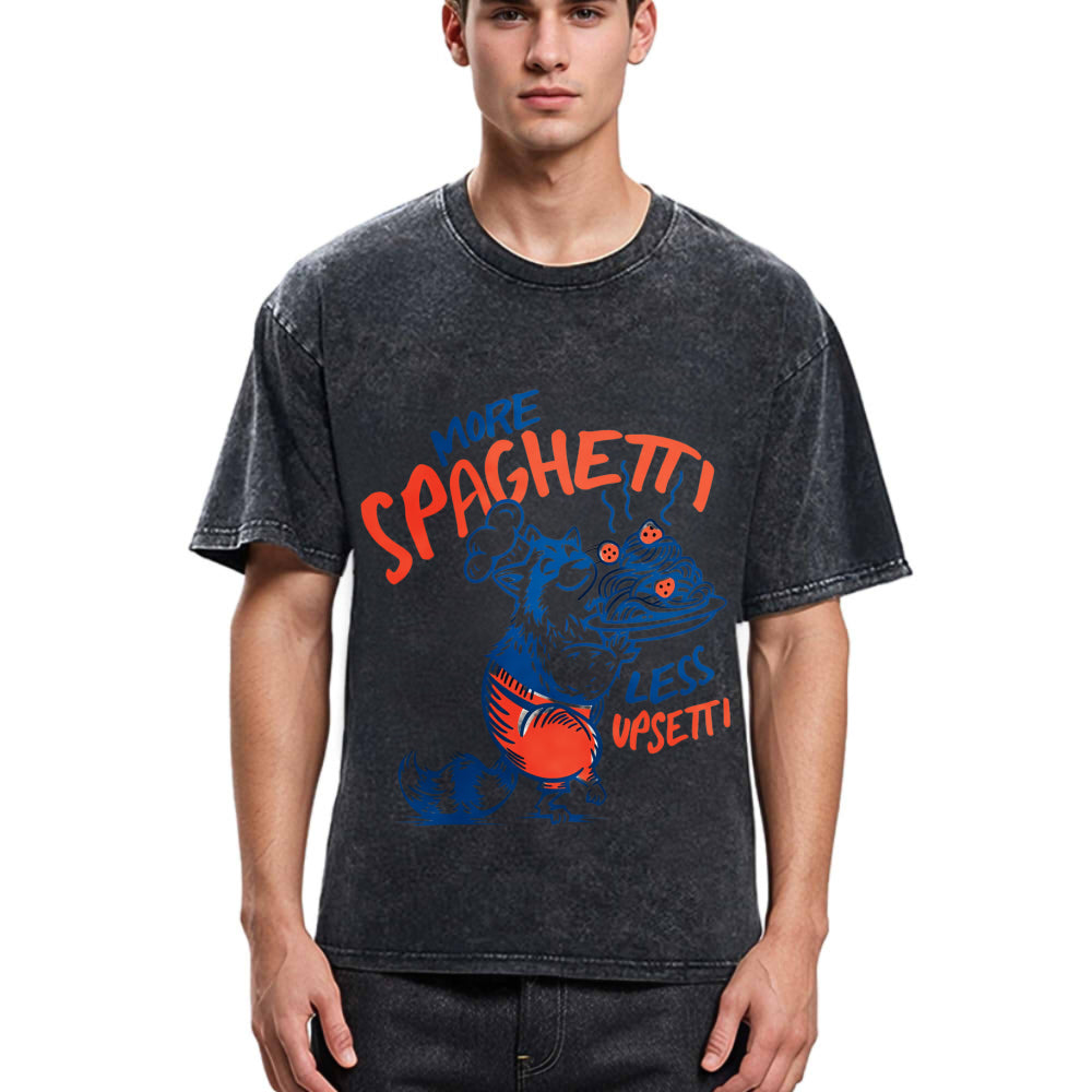 Tokyosol More Spaghetti Less Upsetti Washed T Shirt