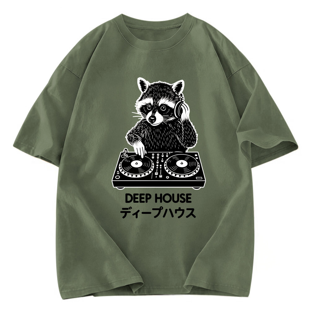 Tokyosol Dj Raccoon Washed T Shirt
