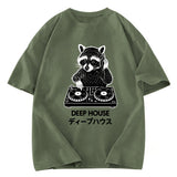 Tokyosol Dj Raccoon Washed T Shirt