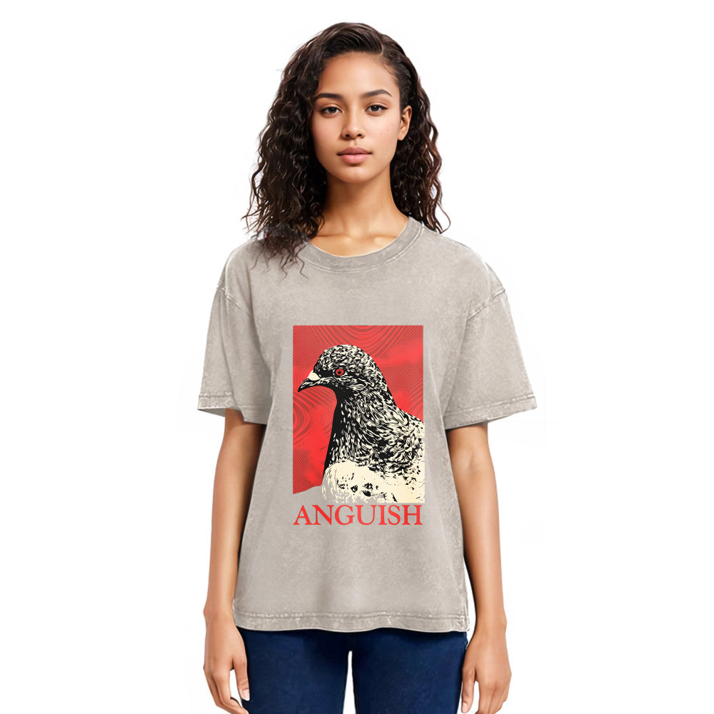 Tokyosol The Weight Of Urban Anguish Gradient Washed T Shirt