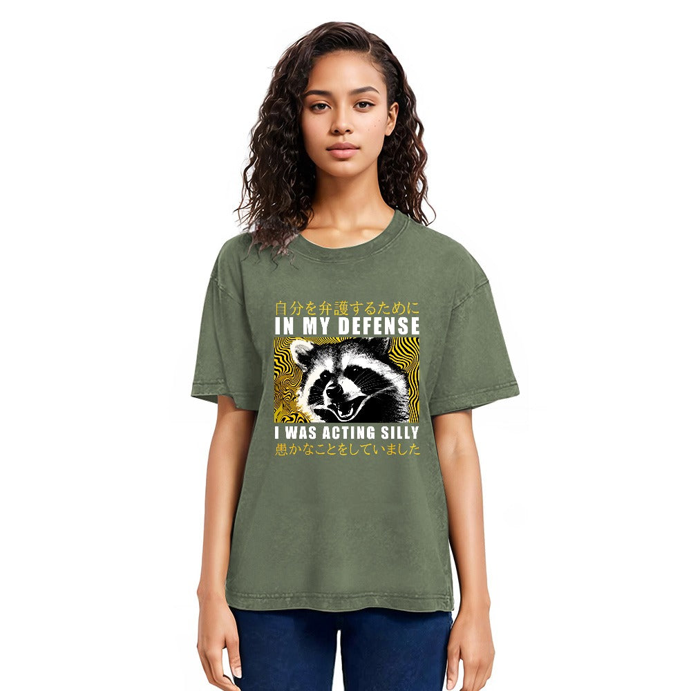 Tokyosol Silly Proud Washed T Shirt