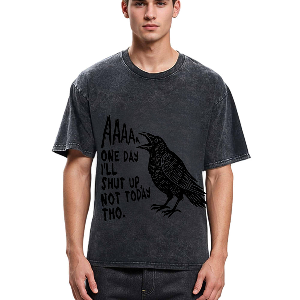 Tokyosol Funny Crow Japan Washed T Shirt