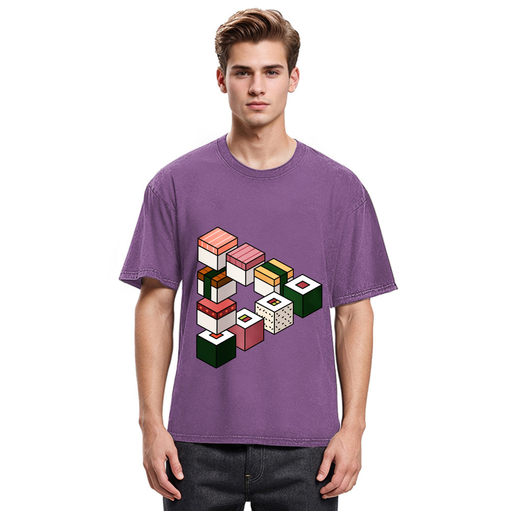 Tokyosol Infinite Loop Sushi Classic T Shirt