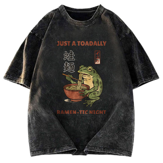 Tokyosol Toadally Fun Ramen Washed T-Shirt