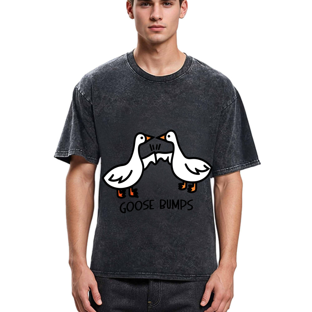 Tokyosol Goose Bumps Fleece Lined T Shirt