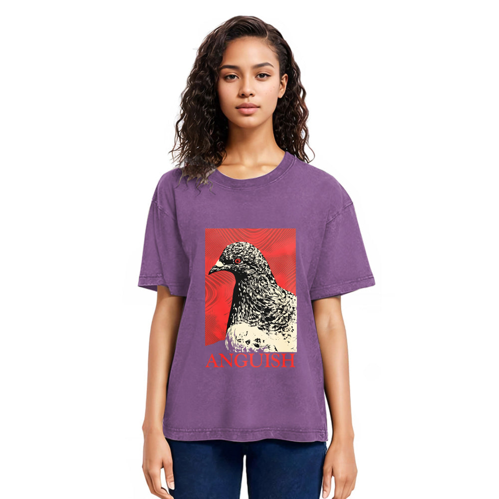 Tokyosol The Weight Of Urban Anguish Gradient Washed T Shirt