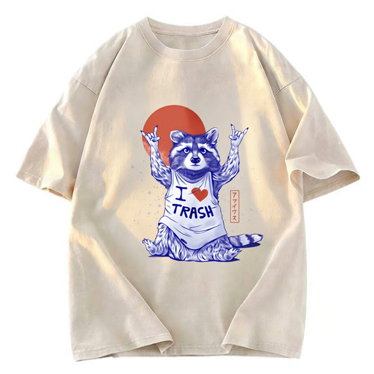 Tokyosol I Love Trash Classic T Shirt