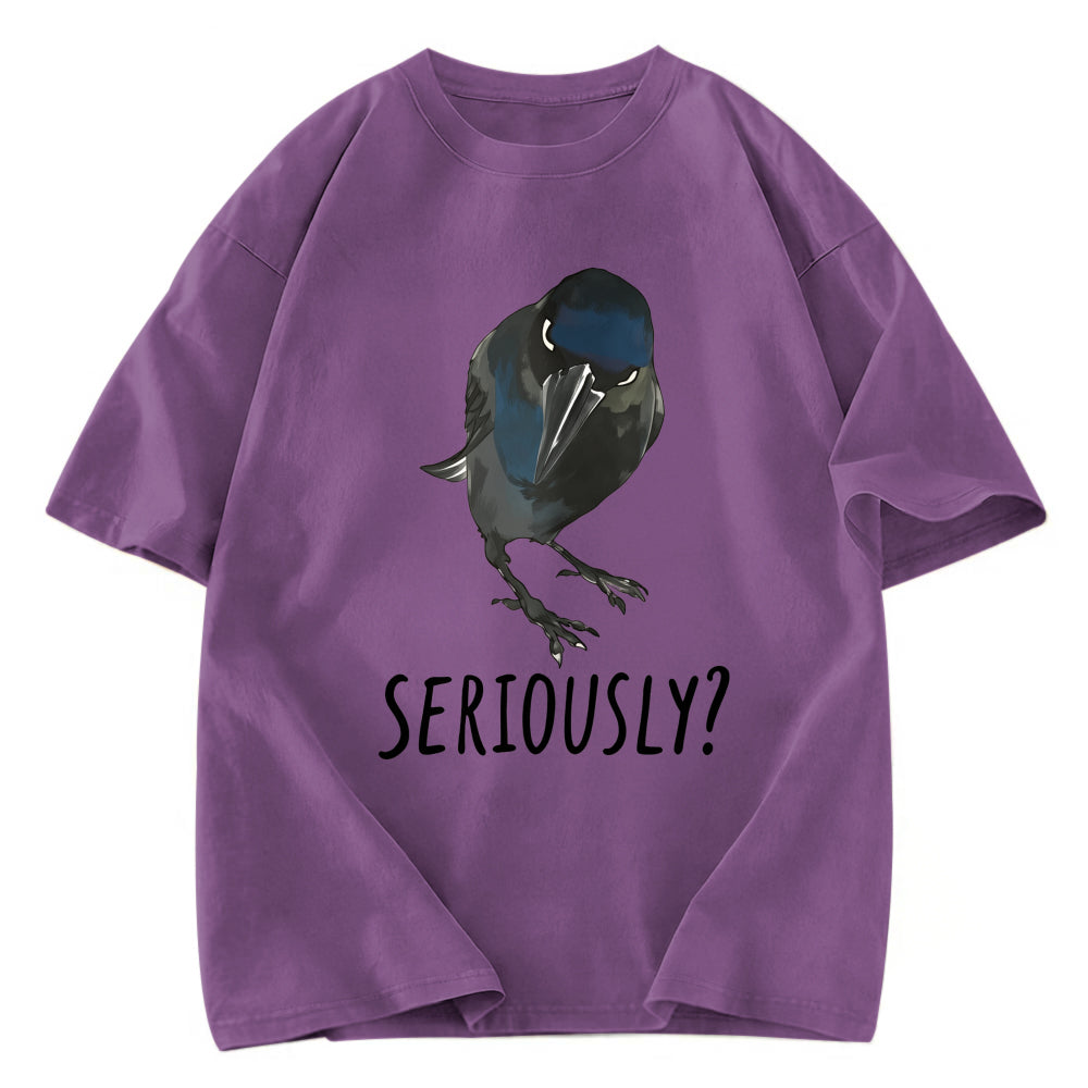 Tokyosol Raven S Question Washed T Shirt