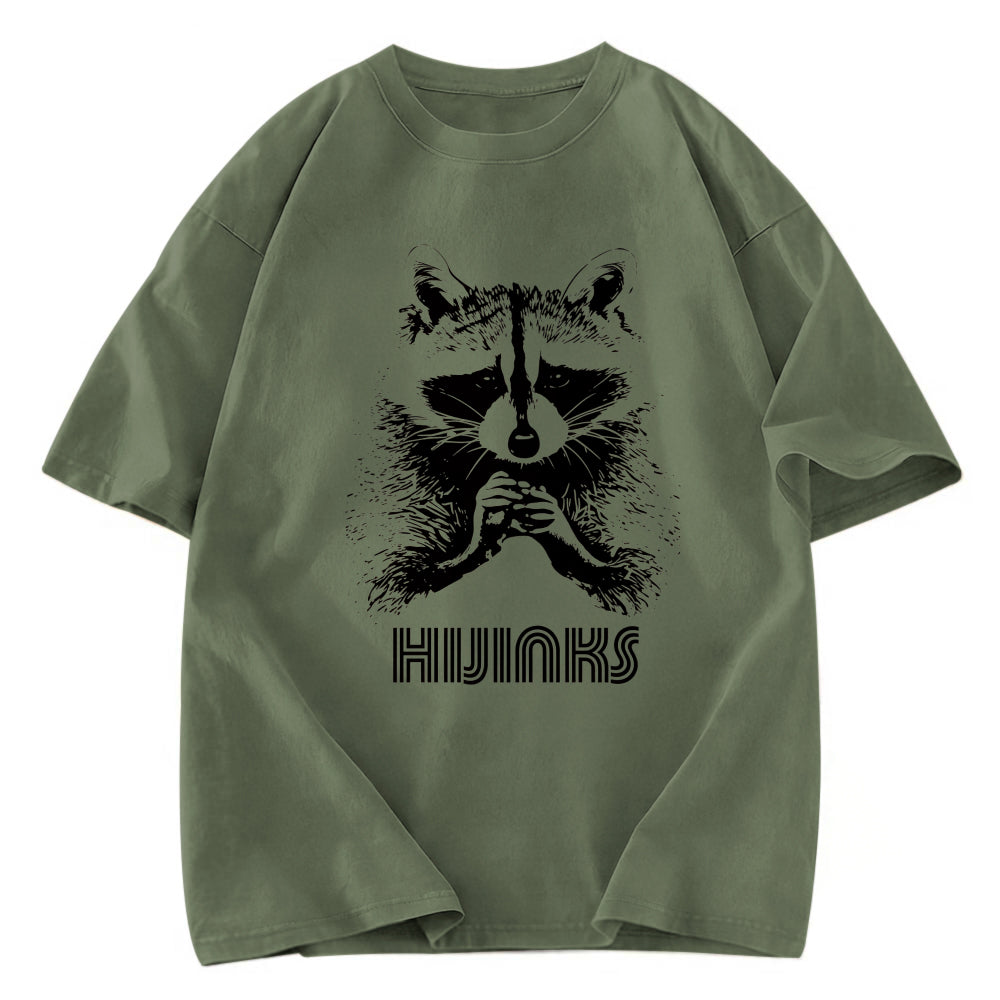 Tokyosol Raccoon Hijinks Washed T Shirt