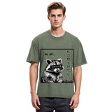 Tokyosol Japanese Wild Raccoon Washed T Shirt