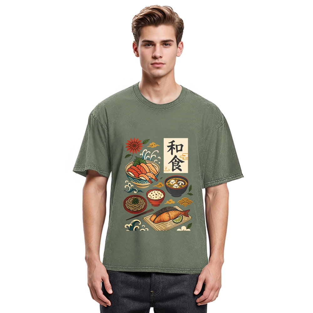 Tokyosol Japanese Cuisine Washed T Shirt