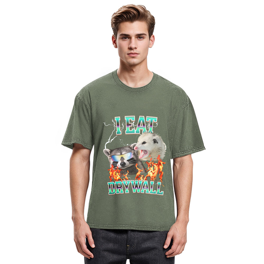 Tokyosol I Eat Drywall Washed T Shirt