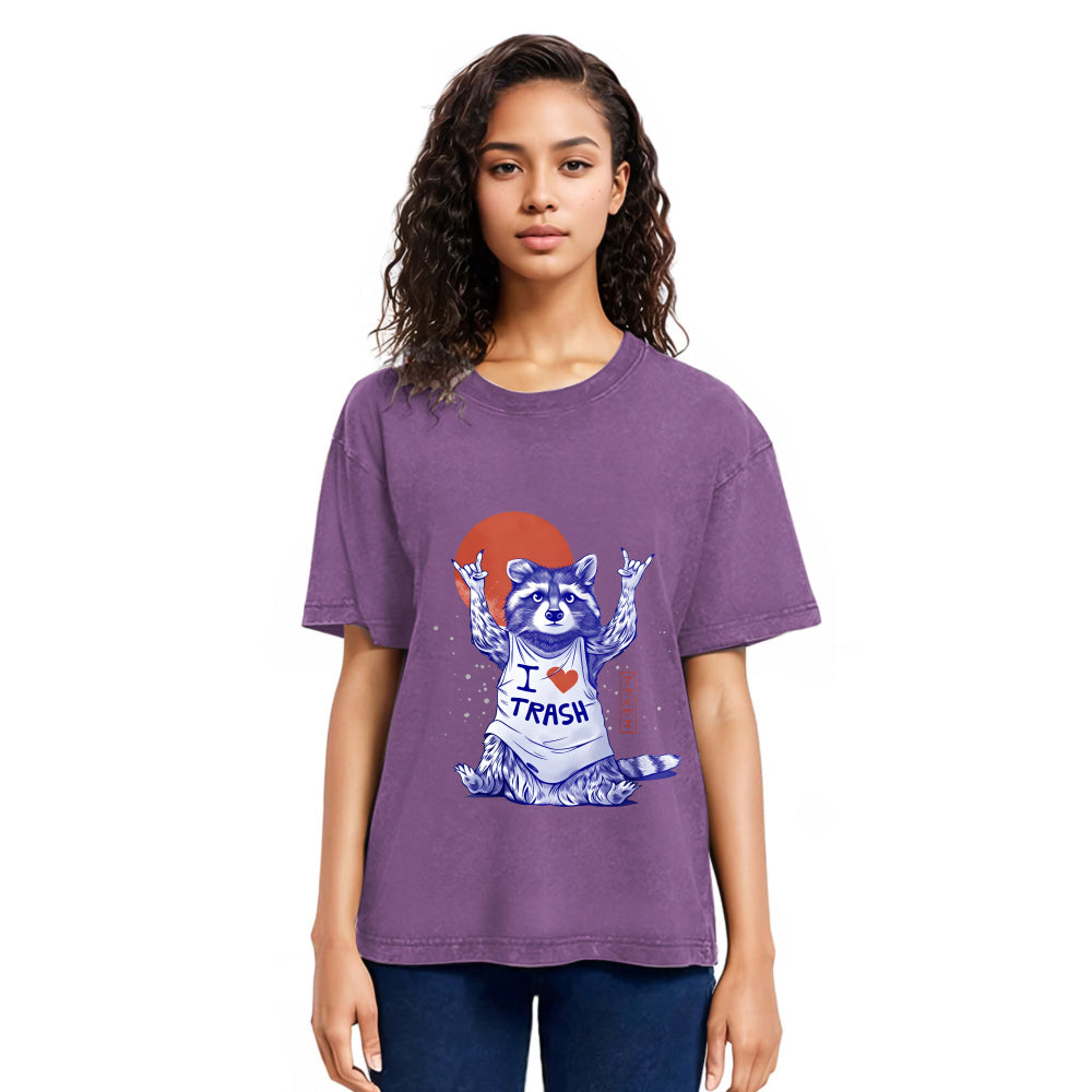 Tokyosol I Love Trash Classic T Shirt