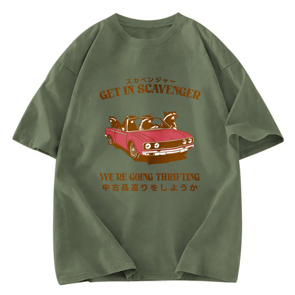 Tokyosol Get In Scavenger Washed T Shirt