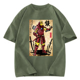 Tokyosol Japanese Iron Samurai Washed T-Shirt