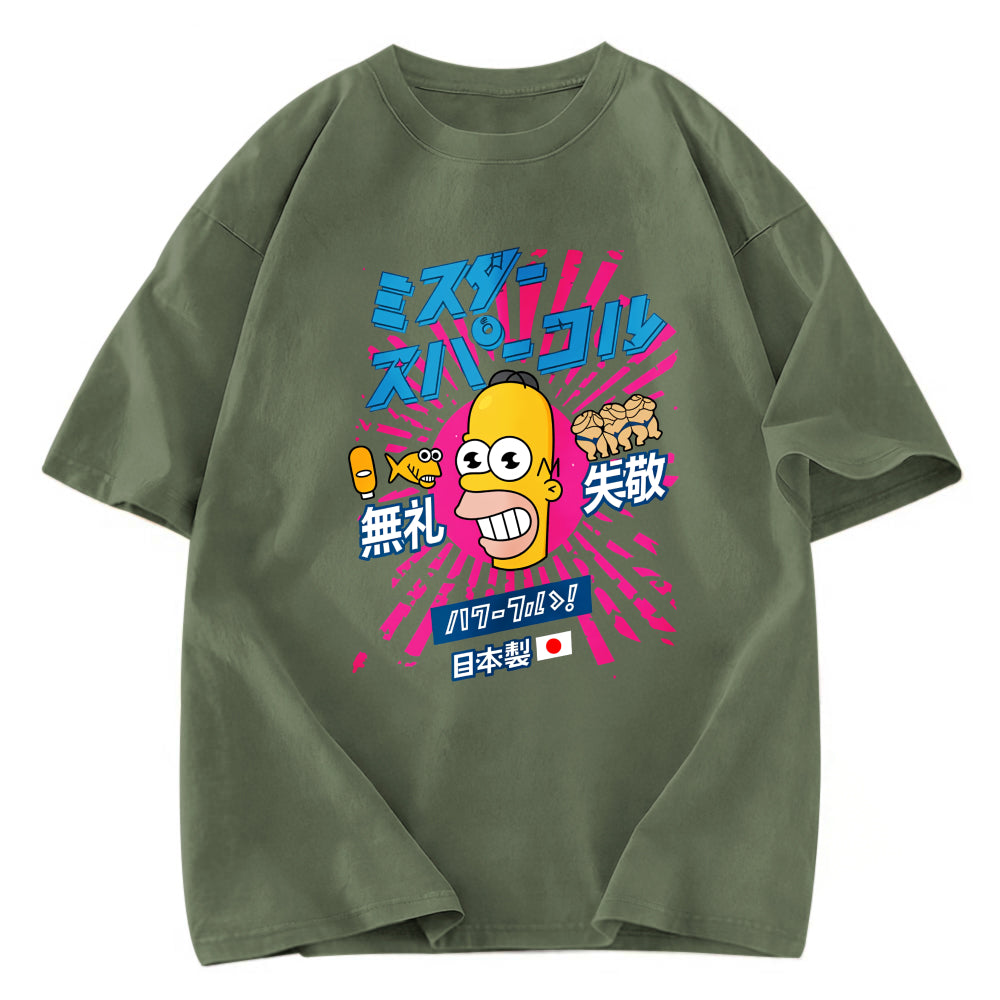 Tokyosol Mr Sparkle Rising Sun Vintage Washed T-Shirt