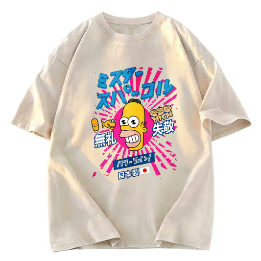 Tokyosol Mr Sparkle Rising Sun Vintage Washed T-Shirt