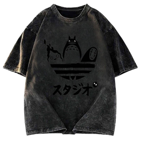 Tokyosol Ghibli Vintage Japanese Washed T-Shirt