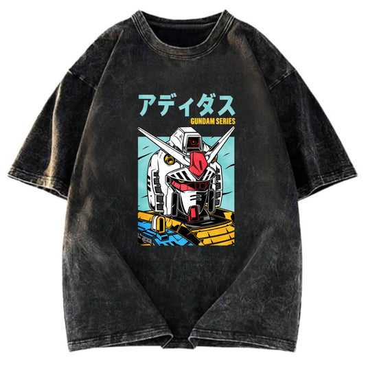Tokyosol Mobile Suit Gundam Vintage Japanese Washed T-Shirt