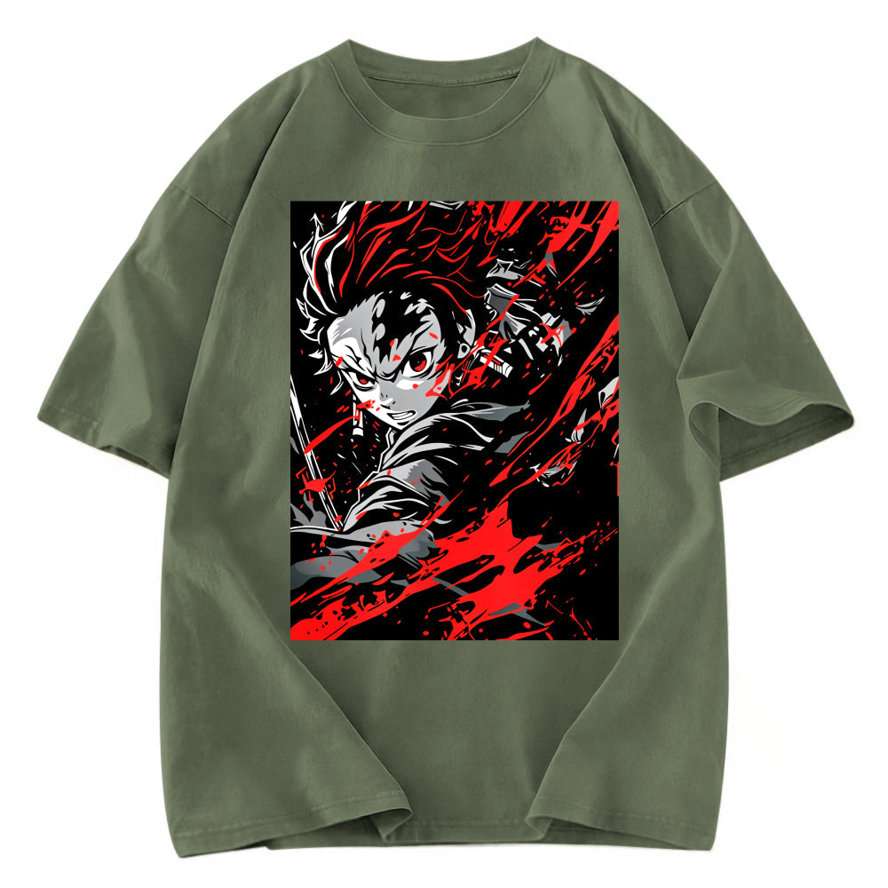 Tokyosol Demon Slayer Daring Duels Washed T-Shirt