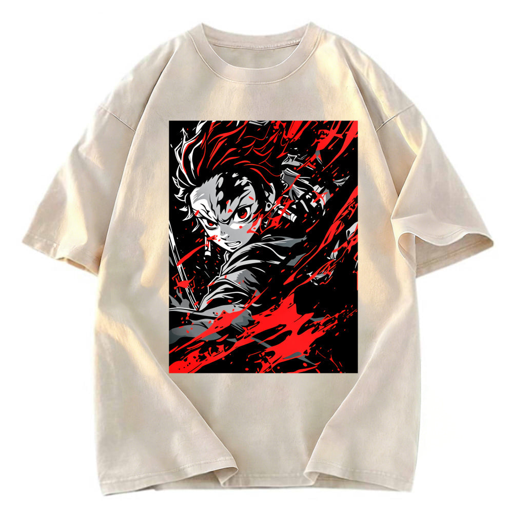 Tokyosol Demon Slayer Daring Duels Washed T-Shirt