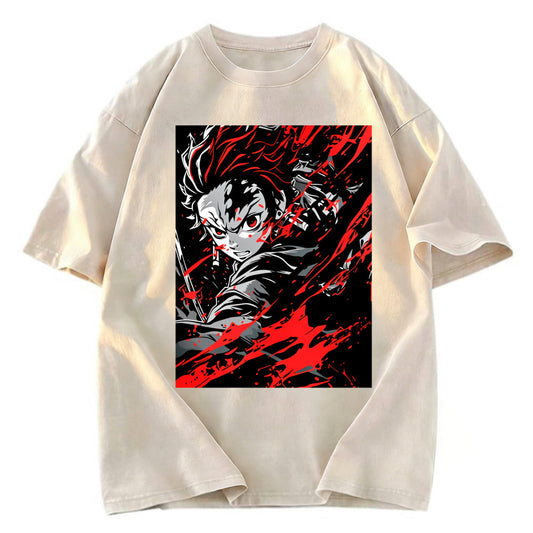 Tokyosol Demon Slayer Daring Duels Washed T-Shirt