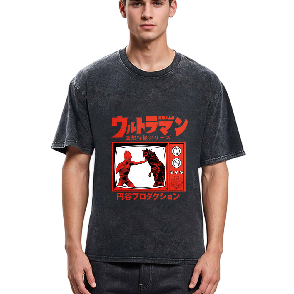 Tokyosol Tsuburaya Presents Ultraman Washed T-Shirt