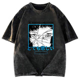 Tokyosol Cyberpunk Dark Fantasy Washed T-Shirt