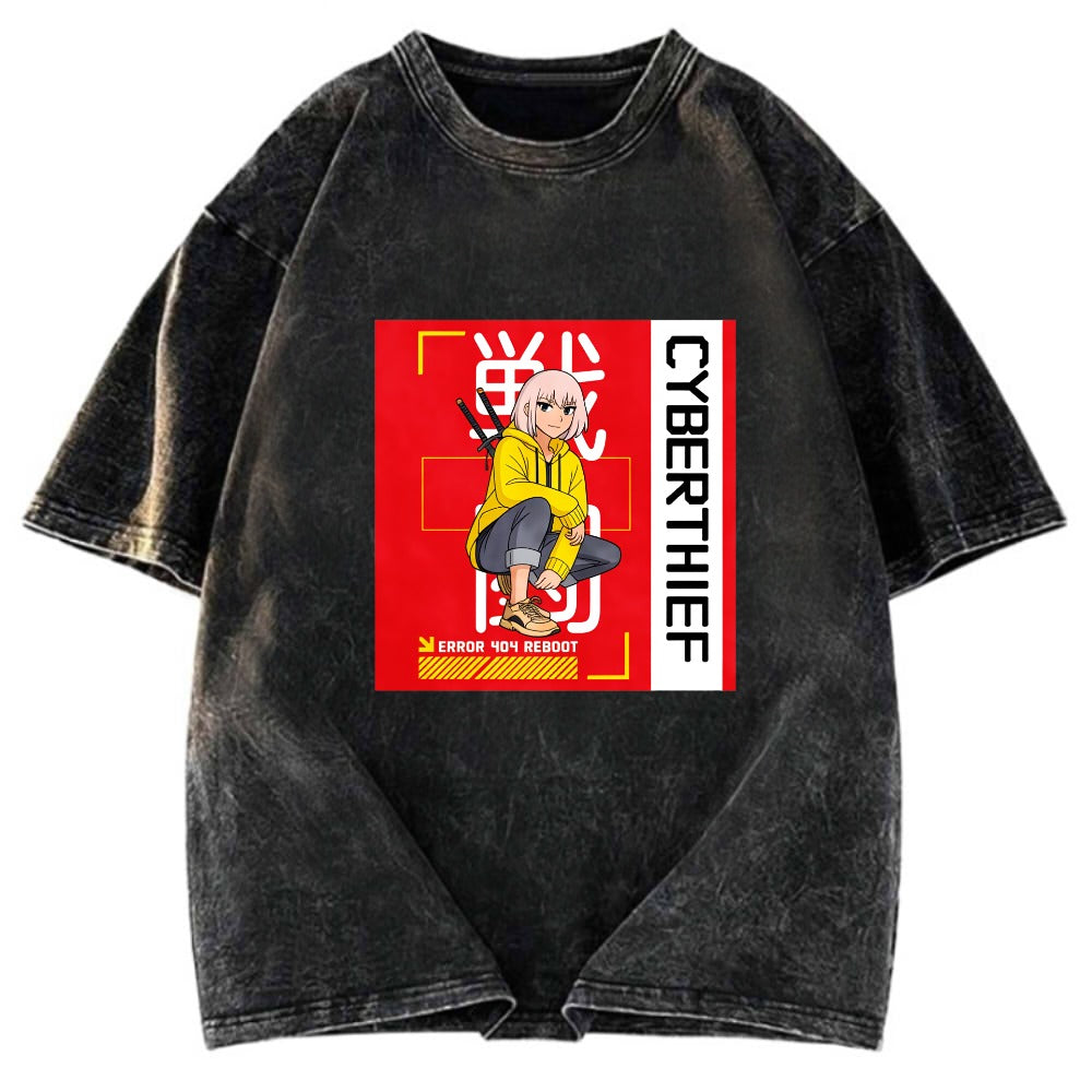 Tokyosol Cyber Thief Error 404 Washed T-Shirt