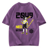 Tokyosol Neo Tokyo Manga Japanese Anime Washed T-Shirt