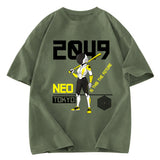 Tokyosol Neo Tokyo Manga Japanese Anime Washed T-Shirt