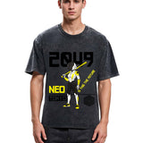 Tokyosol Neo Tokyo Manga Japanese Anime Washed T-Shirt