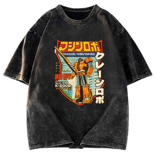 Tokyosol Crane Robo Washed T-Shirt