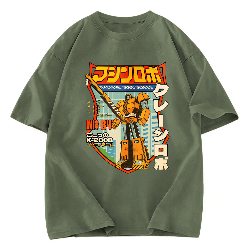 Tokyosol Crane Robo Washed T-Shirt