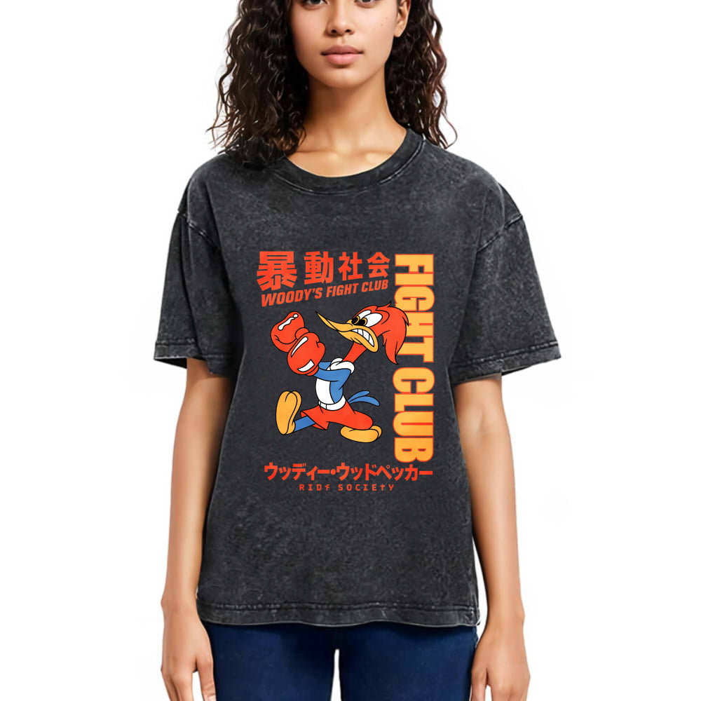 Tokyosol Riot Society Vintage Washed T-Shirt