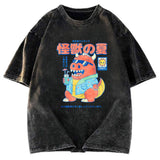 Tokyosol Kaiju s Summer Washed T-Shirt