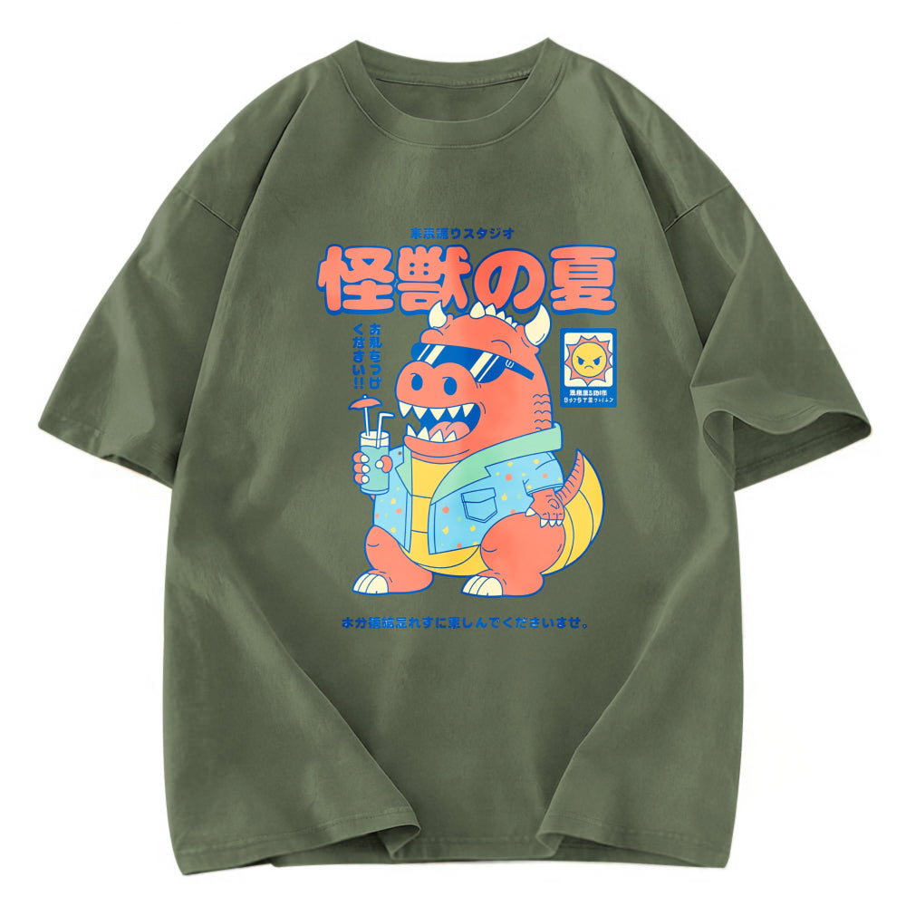 Tokyosol Kaiju s Summer Washed T-Shirt